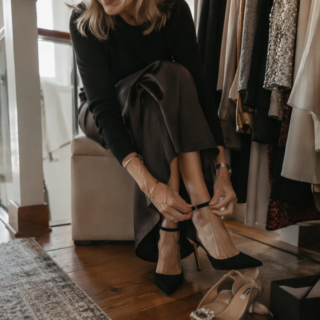 Editorial image for section: Shoes That Finish the Outfit